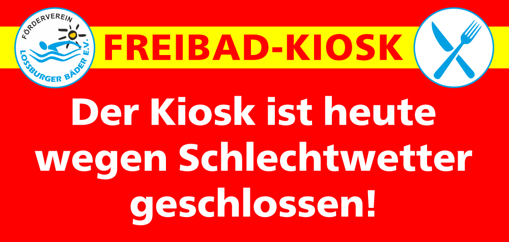 kiosk geschlossen